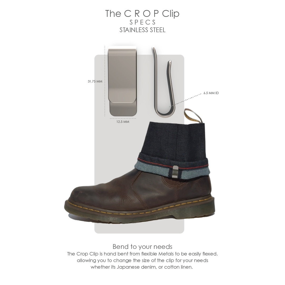 The CROP Clip Stainless steel