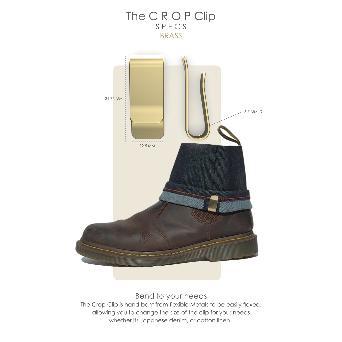 The CROP Clip Brass