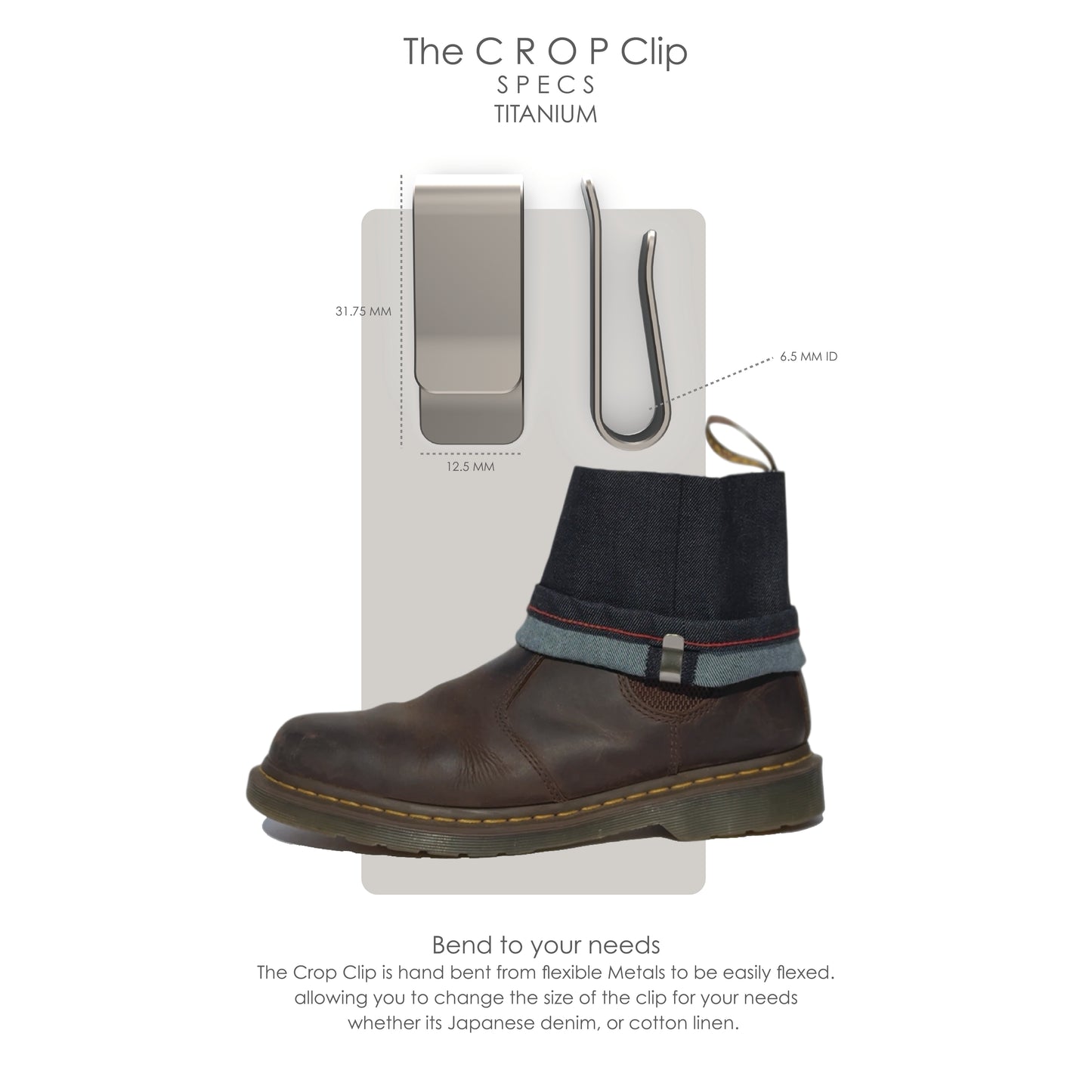 The CROP Clip Titanium